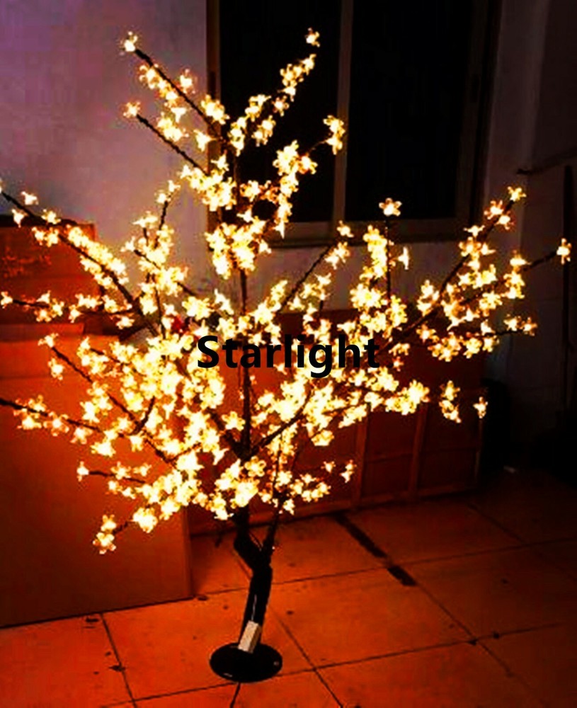 5ft/1.5m LED Cherry Blossom Tree Light 8 Color-Changing via Remote Controller