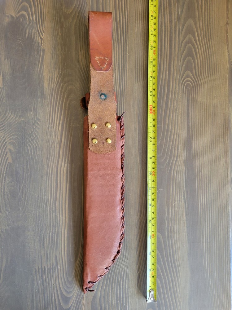 LARGE Solingen German Bowie Knife w/Custom Sheath