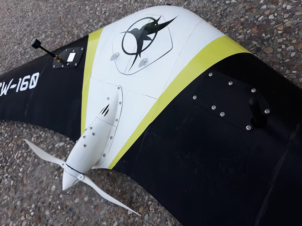 The Ravens Forge Eclipson UAV Blackwing 3D Printed PLA RC Airplane Kit