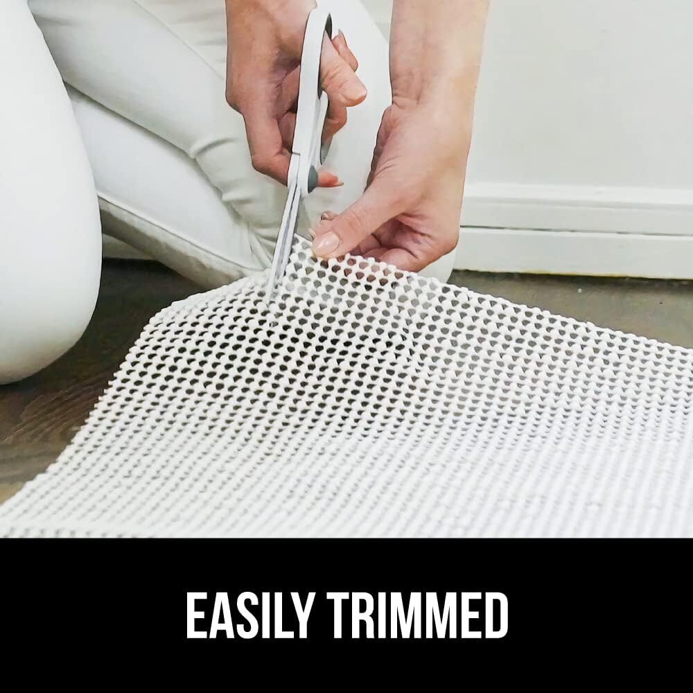 Gorilla Grip Extra Strong Rug Pad 3' x 2' (Rectangular), White