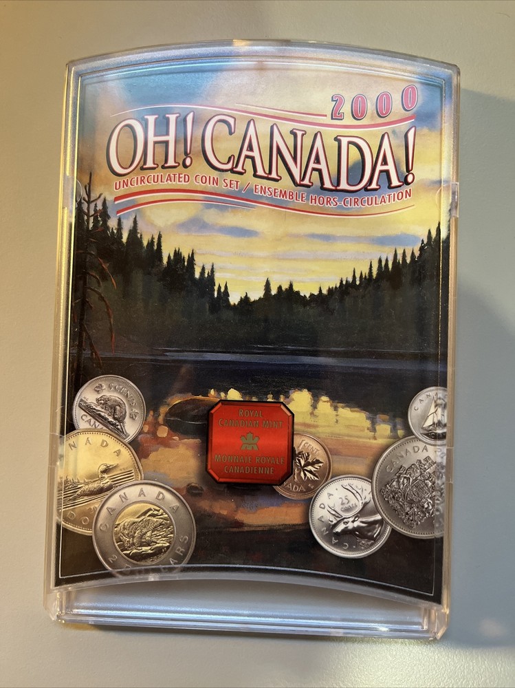 2000 Oh Canada Uncirculated Coin Set
