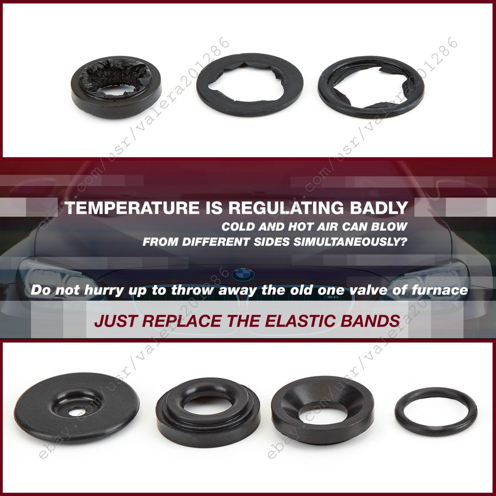 BMW Heater Valve Repair Kit E39, E38, E53, E34, E32, E31, E65, E66, E60, E61
