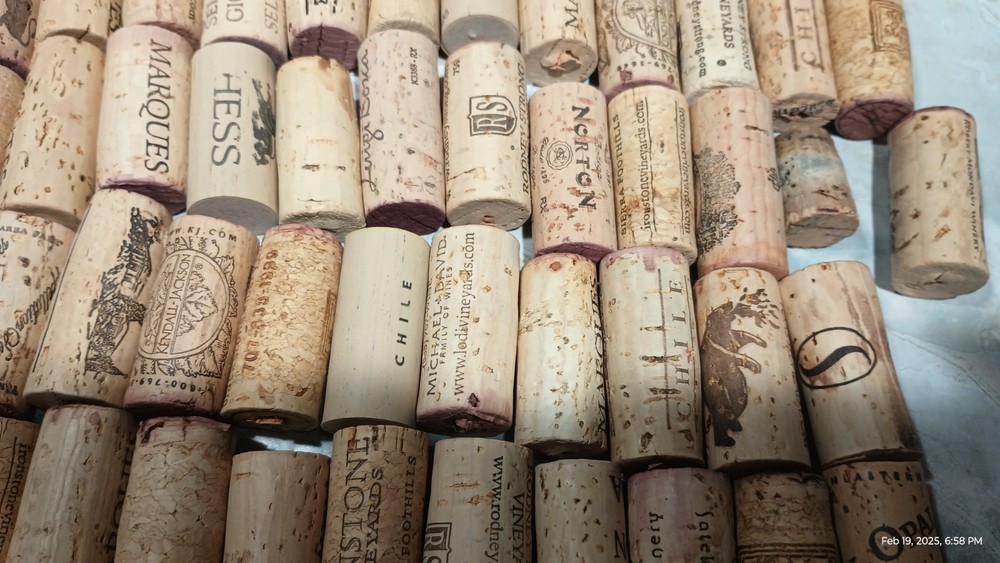 Wine Corks Decorative Used Kitchen Project Winery Decor Restaurant Crafting