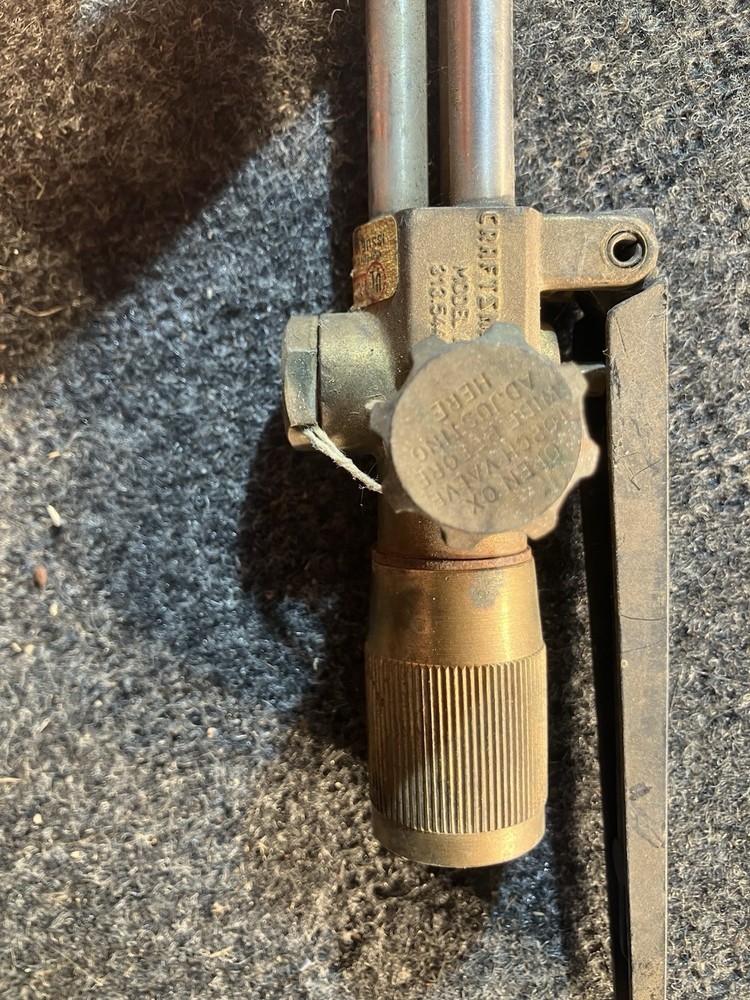Craftsman Cutting Torch Attachment Brass Construction