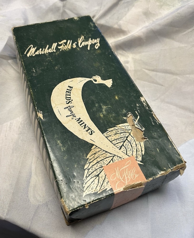 Vintage 1950’s Marshall Fields Frango Mints Box