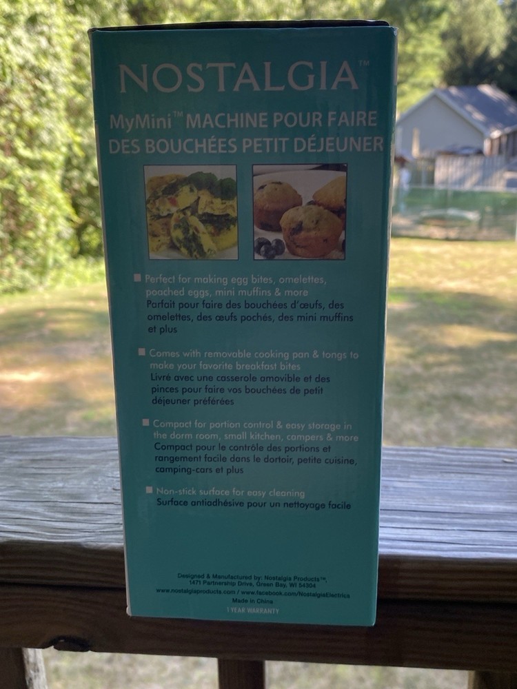 My MINI BREAKFAST BITES MAKER NEW IN BOX