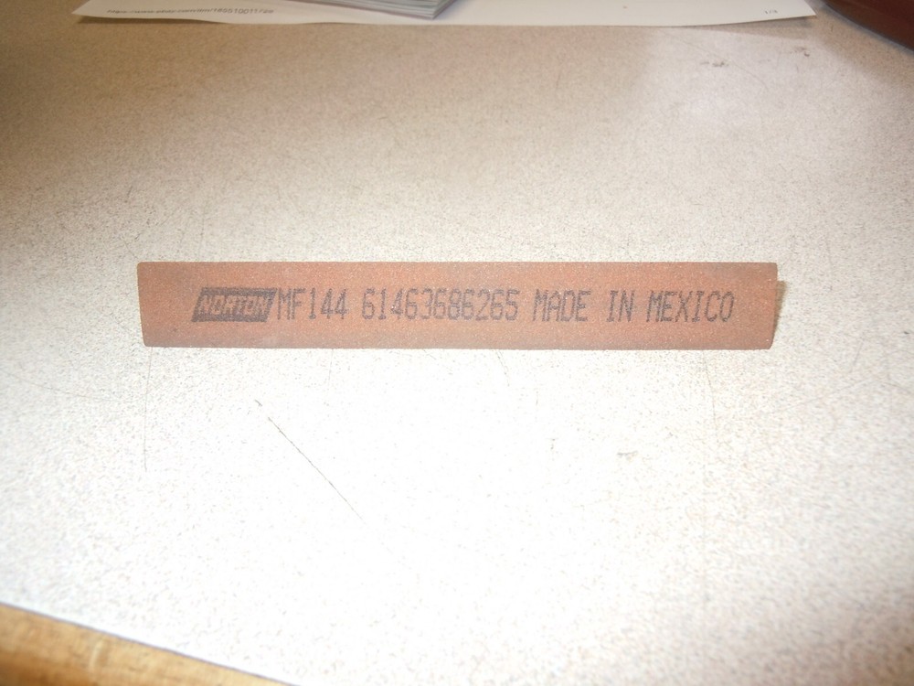 Norton 61463686265 MF144 India Triangular File 4x1/2 Med