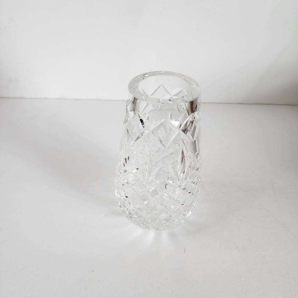 Small  Round Leaded Crystal Vase