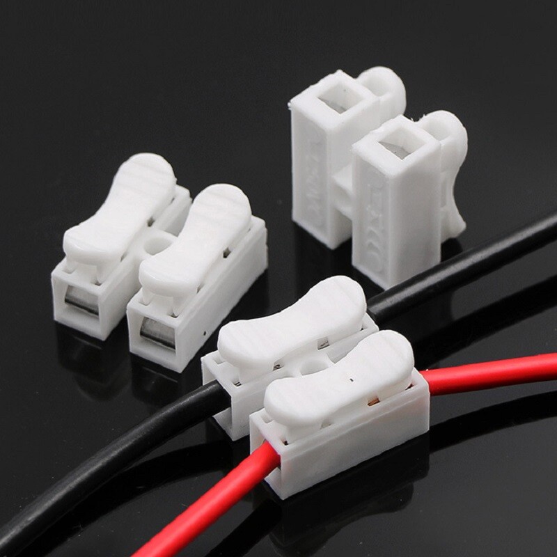 10pcs Auto Electrical Cable Wire Connectors Quick Splice Self Locking Terminal