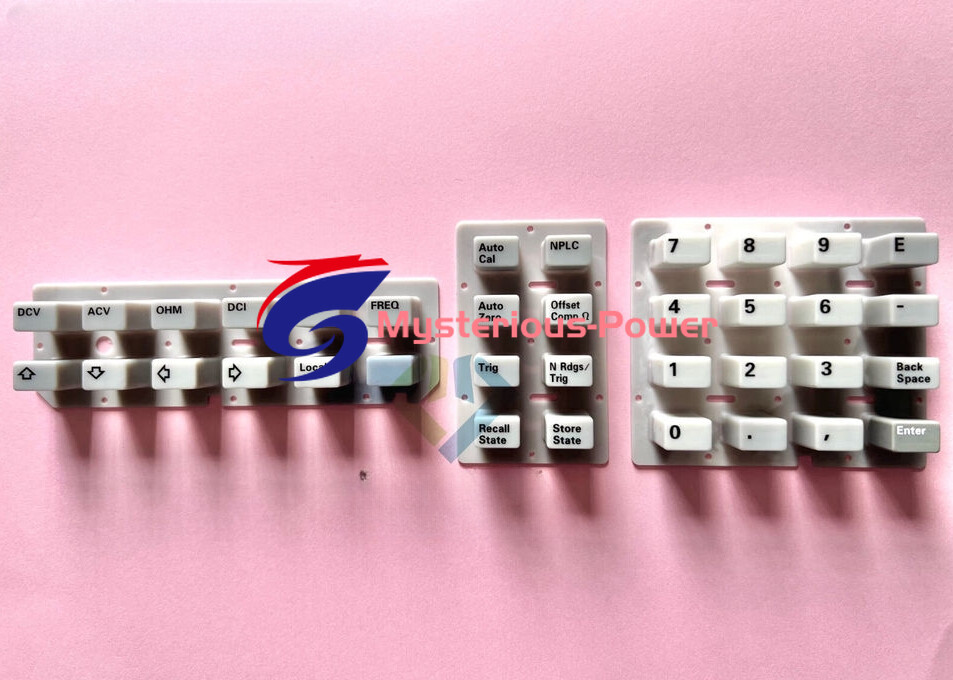 1Pcs New Fit For 3458A silicone button adhesive