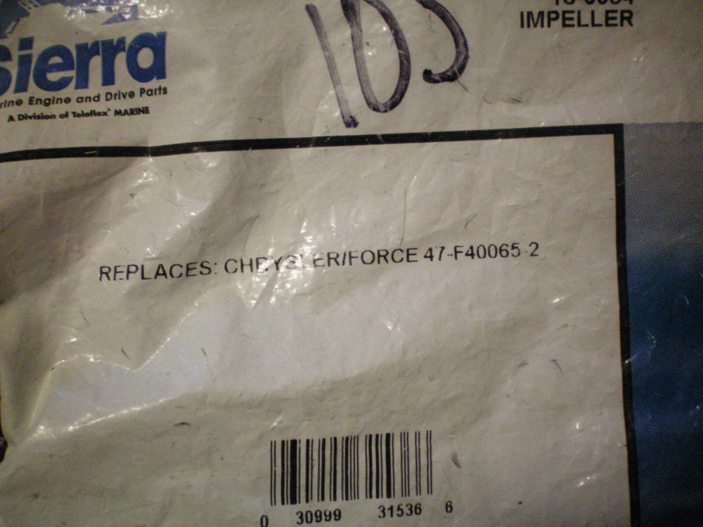 SIERRA #18-3084 IMPELLER, FREE FREIGHT