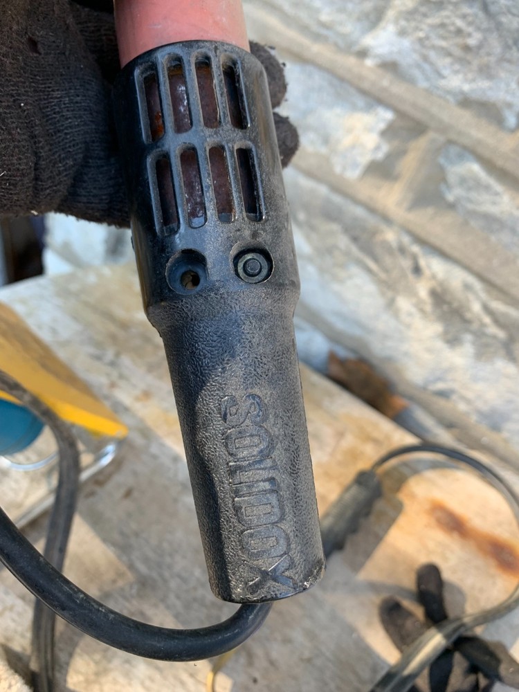 Solid OX2 Solid oxygen Welding Torch Brazes Welds Cuts Solders UNTESTED