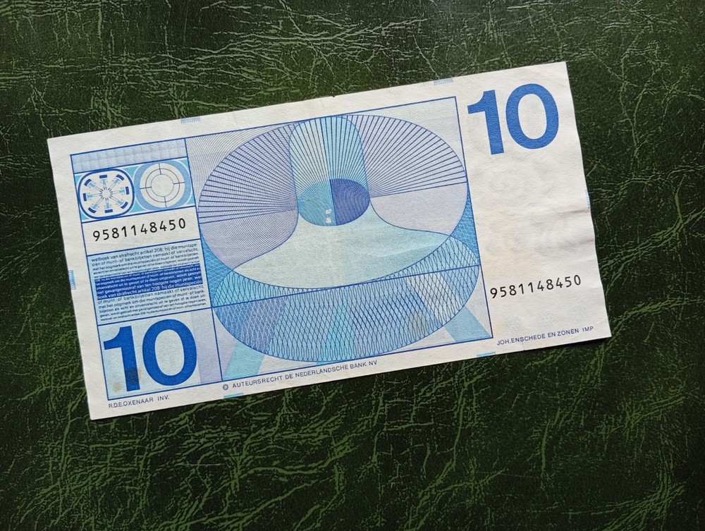 NETHERLANDS Banknotes, 100 Gulden 1968