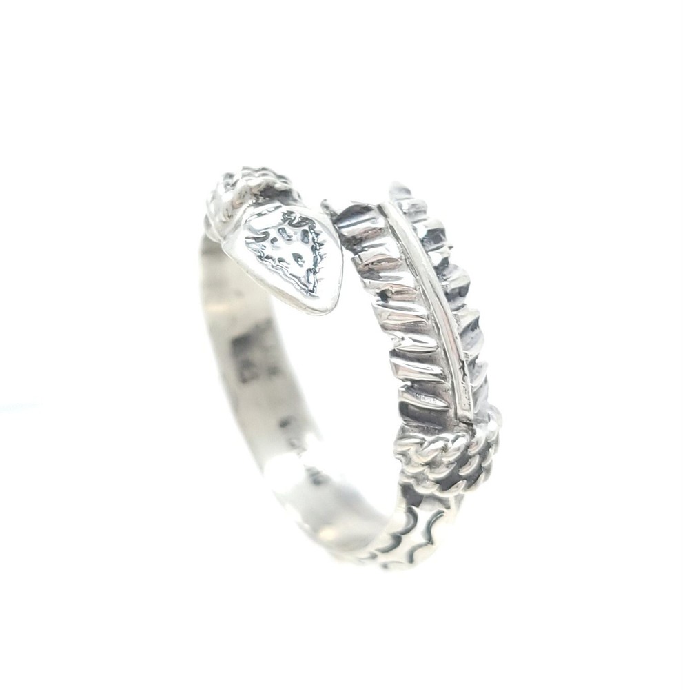 Delayne Reeves Navajo Sterling Silver Adjustable Triangle Wire Arrow Ring