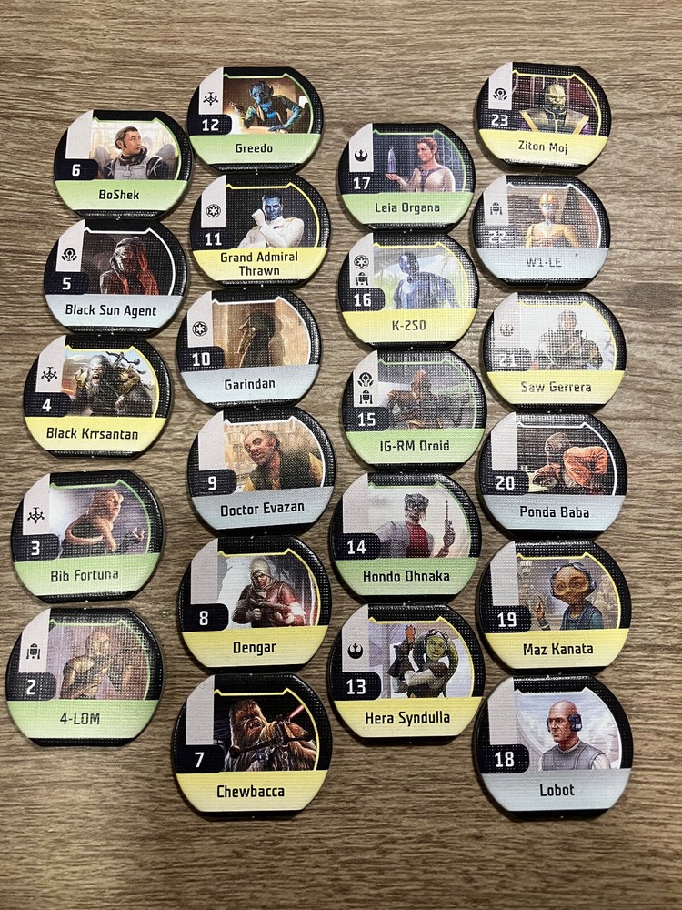 Star Wars: Outer Rim Board Game - Contact Replacement Pieces