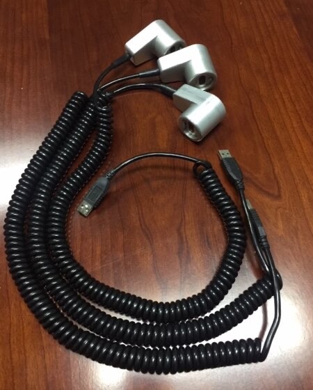 USB IP500 Optical Probe - 18" coiled cord (Same as PM500)