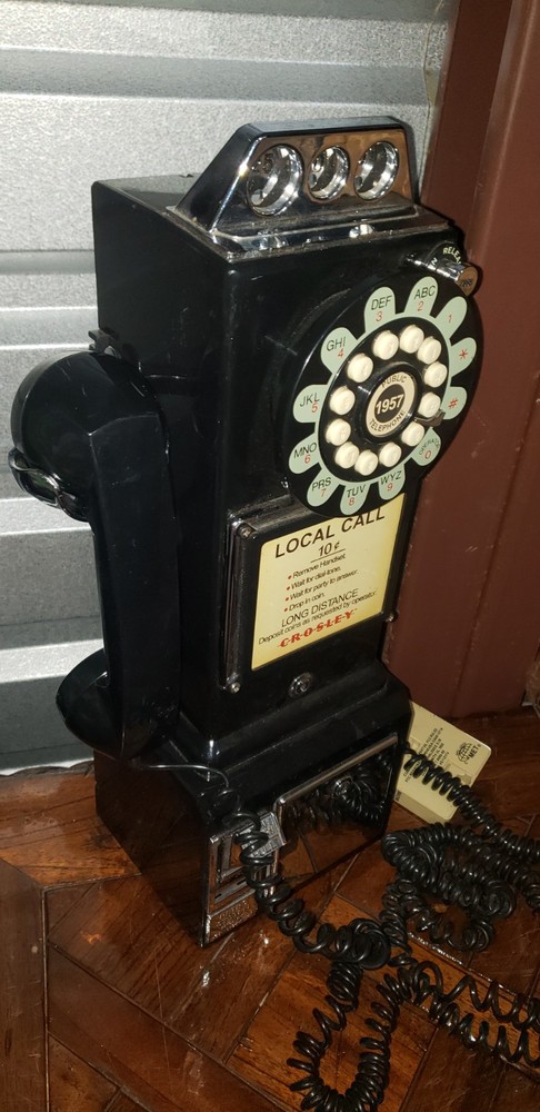 Crosley 1957 Rotary Black Model PP-8