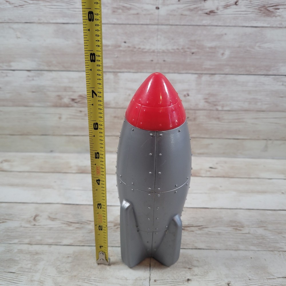 Vintage Rocket Space Ship Bubble Maker Bottle