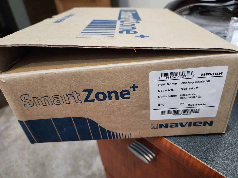 Navien PFMZ-04P-001 Zone Pump ControllerV2 (4 zones) for NCB/NFB/NHB with manual