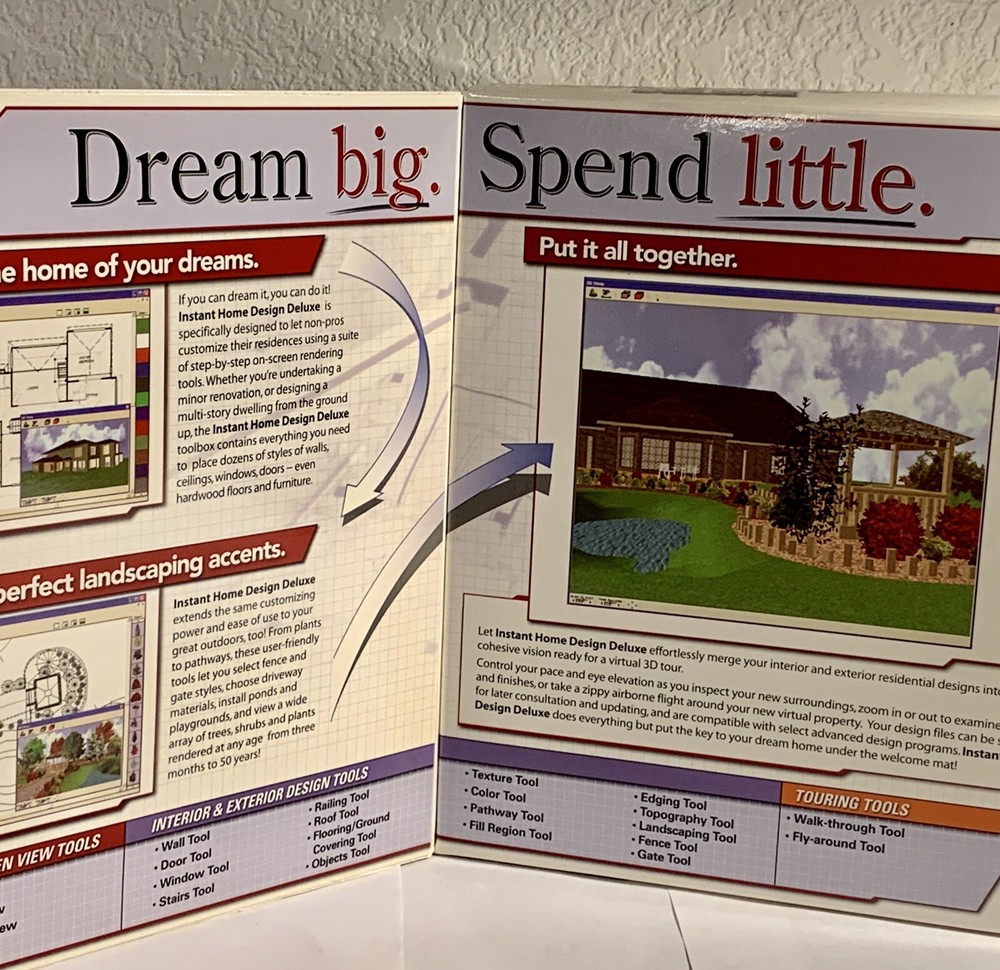 Punch! Software Instant Home Design Deluxe Version, Windows 95 +