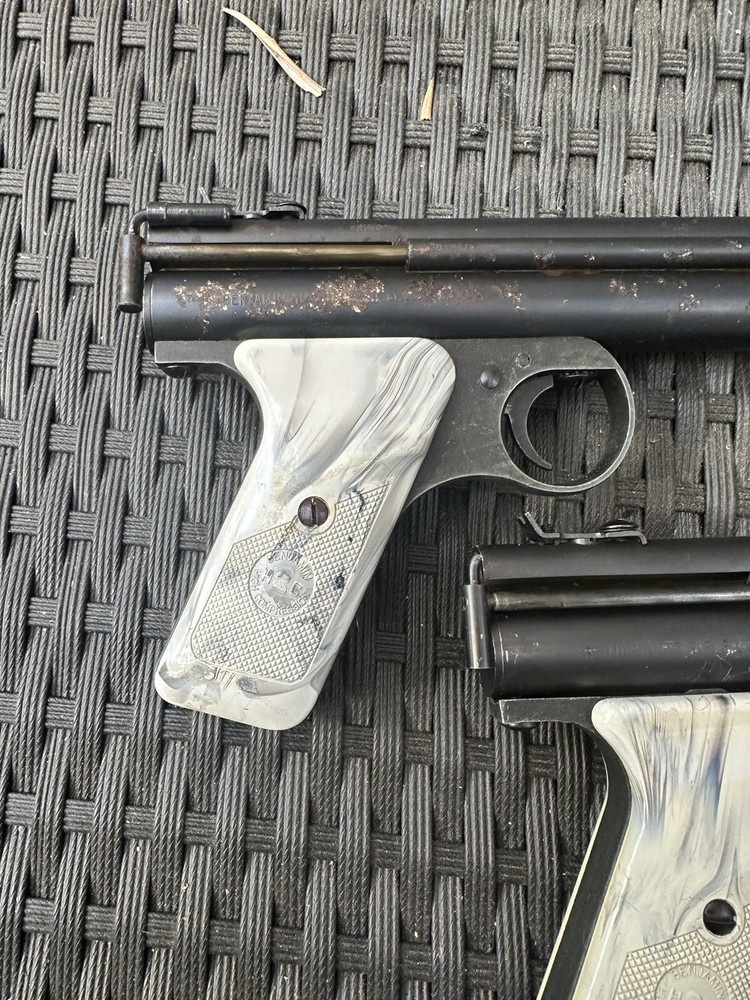 Quantity 2 - Vintage Benjamin 422 .22 cal Semi Automatic Pistol-Need Service