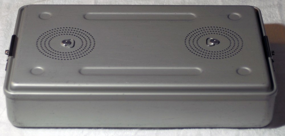 GYN Robotic Medical Case Sterilization Container System with Instruments Tray