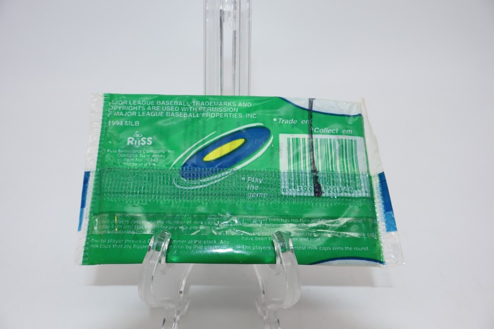Grand Slammers MLB Milk Cap Game Pack 1994