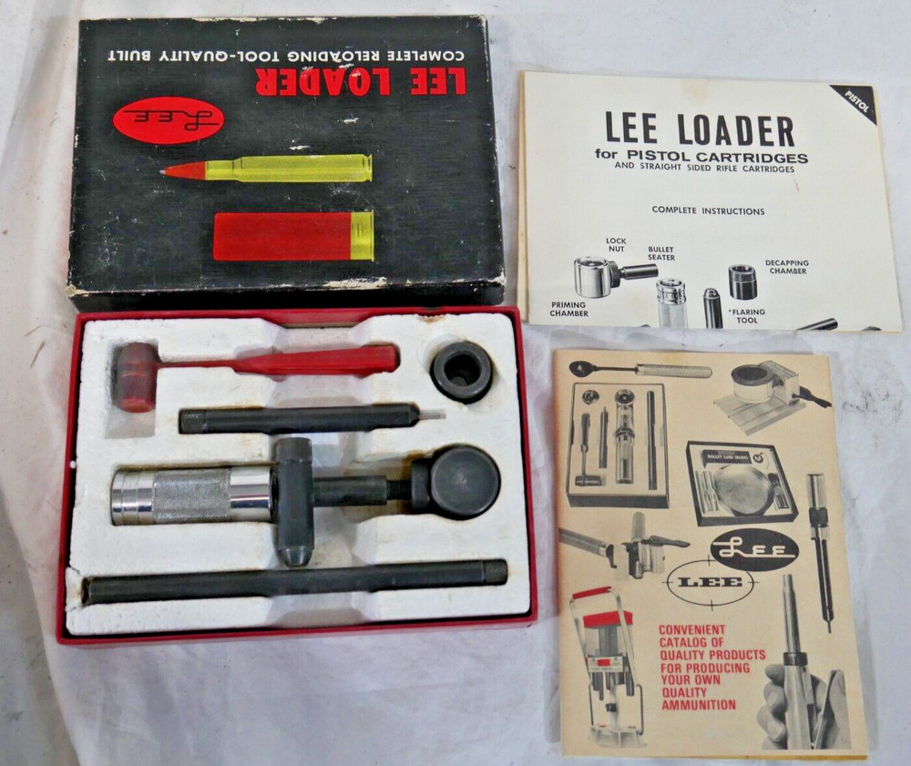 Classic Lee Loader 44 Magnum Hand Gun Loading/Reloading Die Set rem mag