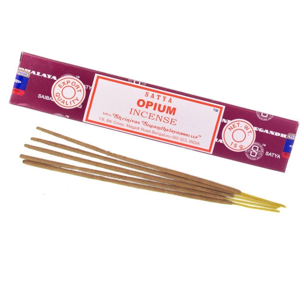 Opium Incense Sticks (15 g) by Satya - One Box