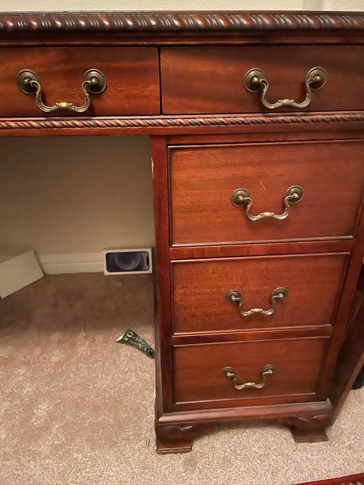 Vintage 1940s executive desk