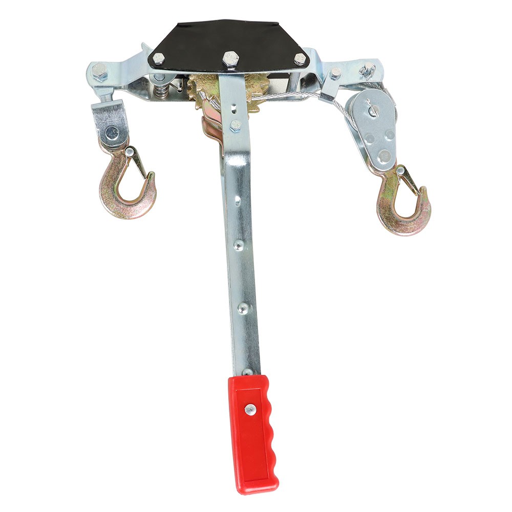 2 Ton Dual Gear Power Puller Ratcheting Gear Pulley System