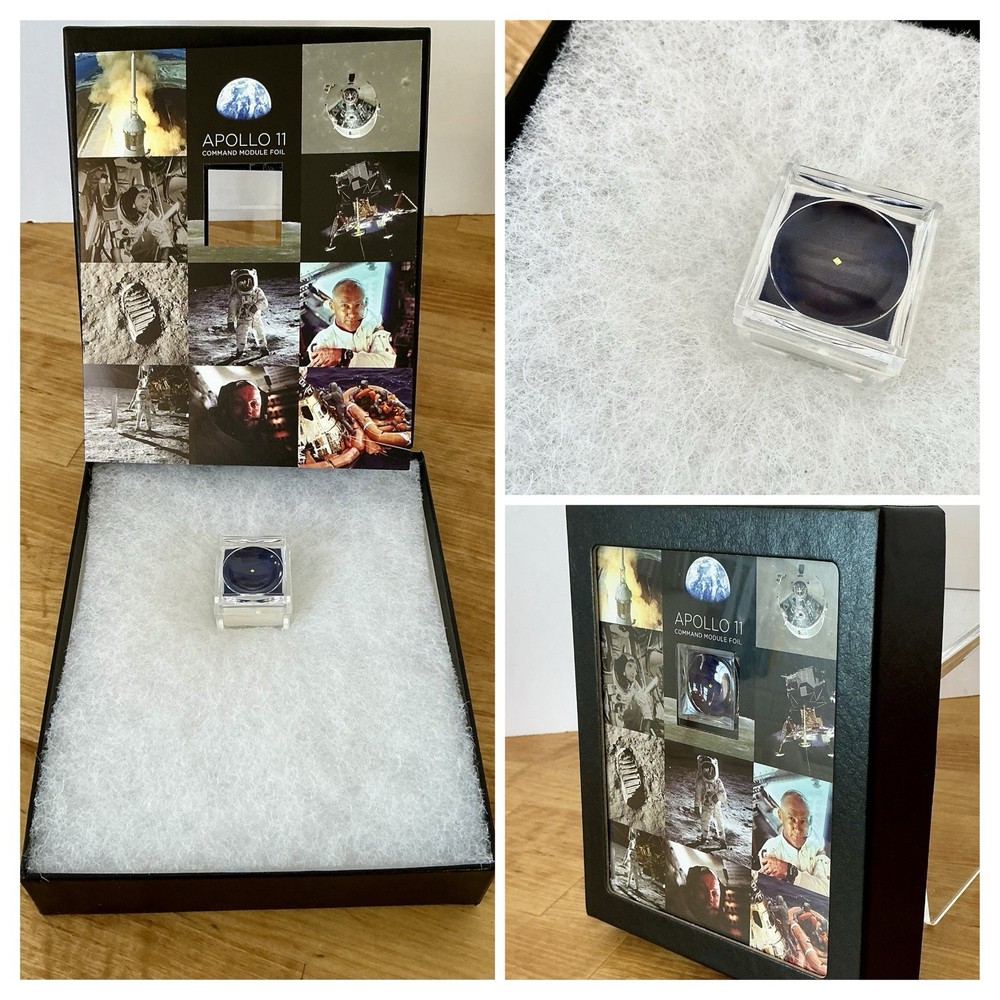 Apollo 11 Command Module Foil - Mission-Flown Material