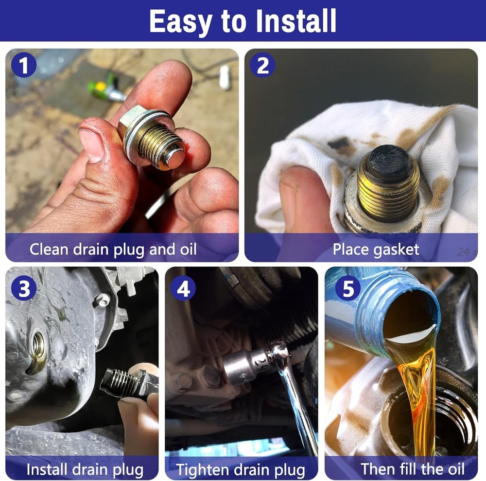 Aluminum Crush Washer Assortment Kit 18 Sizes