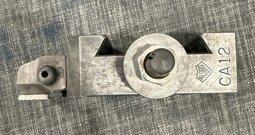 Aloris CA 12 Lathe Holder for Carbide Triangular Inserts See Pictures