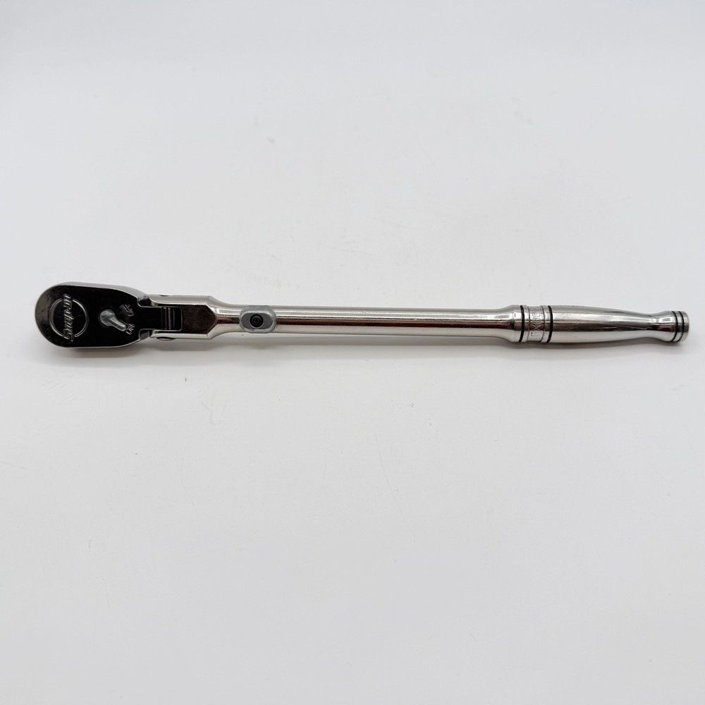 Snap-on FX80 3/8" Long Handle Locking Flex-Head Ratchet (CP1021249)