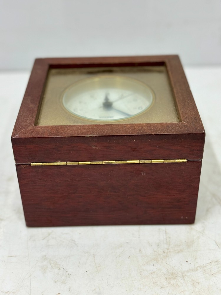 Observer Quartz Original Oceanic Chronometer | Maritime Ship Clock Vintage Piece