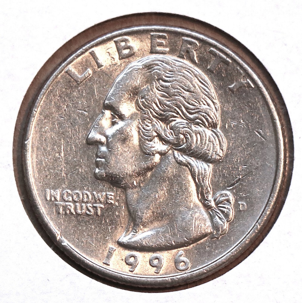 1996 D Washington Quarter circulated