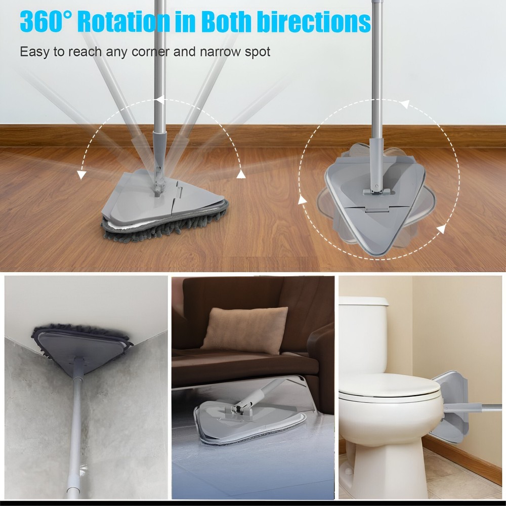 Wall Cleaning Mop with Long Handle, Ceiling Cleaner Tool Duster