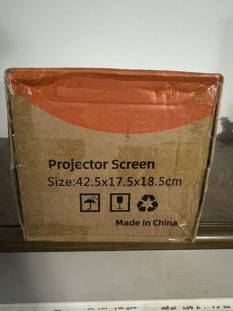 Towond High Performance 100 Inch Backyard Cinema Projector Screen