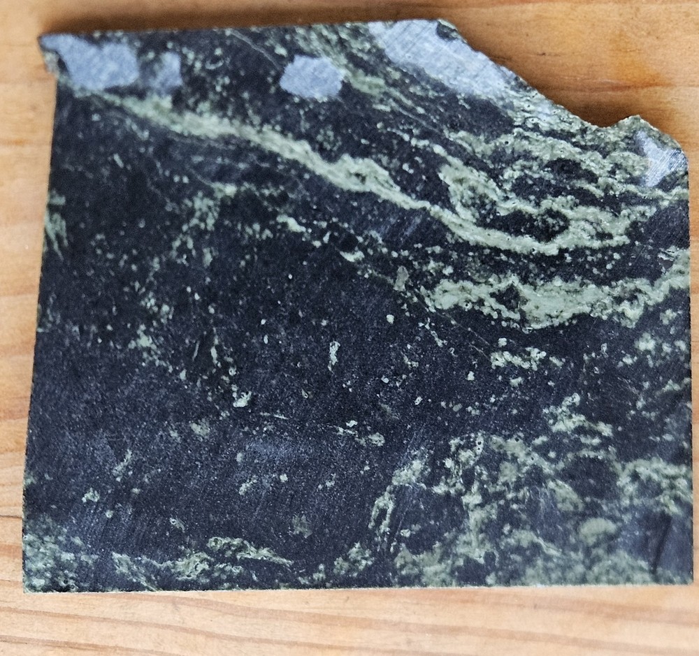 Nephrite Jade Slab Locality Unknown 77 Grams