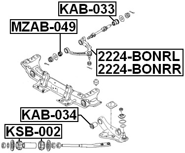Right Upper Front Arm Fits Kia 54420-4E000