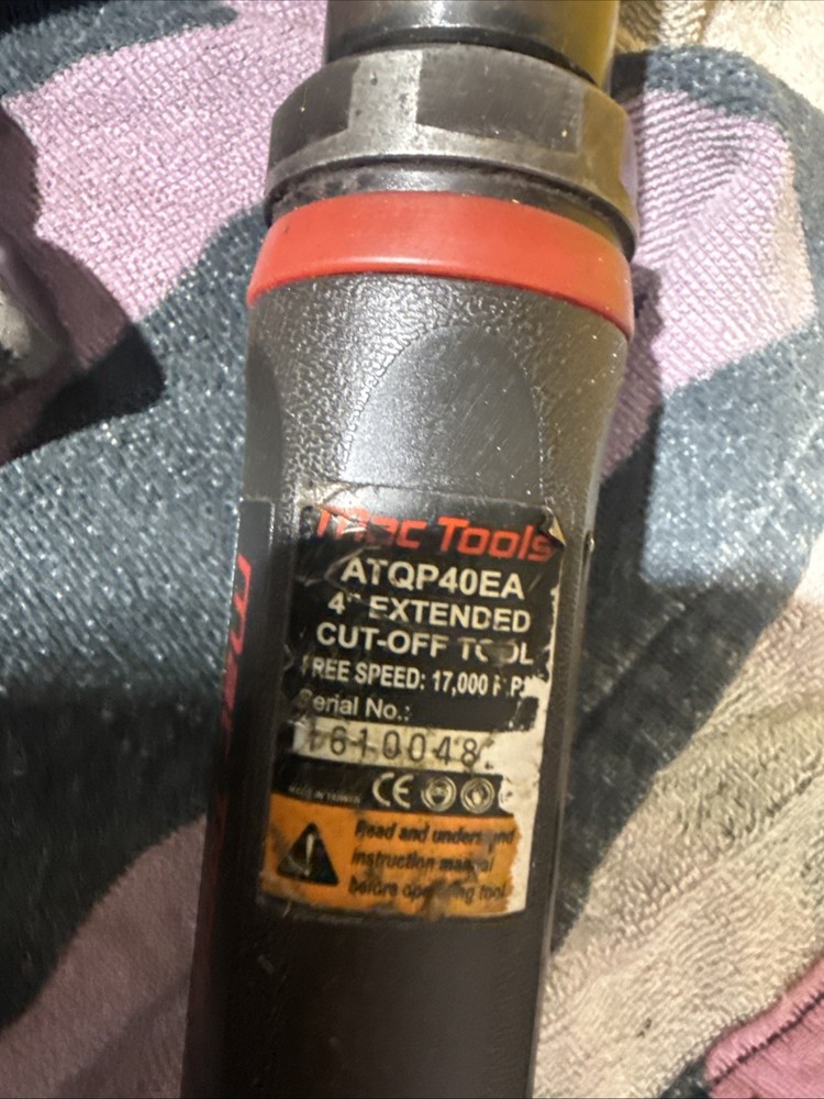 Mac Tools Cut Off Wheels And Die Grinder