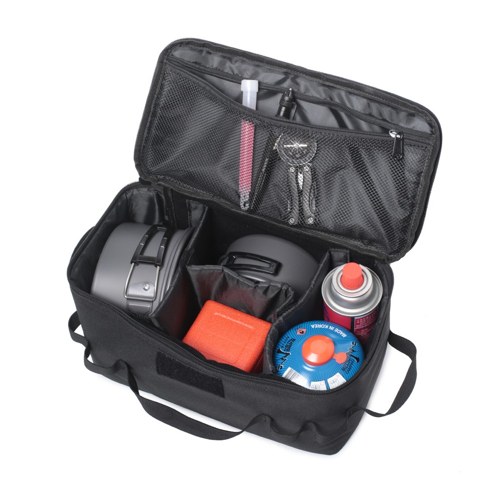 Tactical Camping Storage Bag Utility Handbag Camping Cookware Trunk Organizer