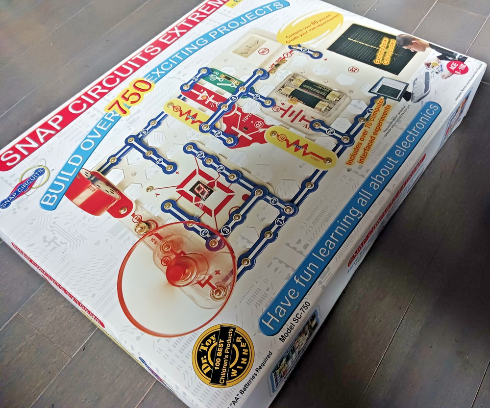 Snap Circuits Extreme SC-750 COMPLETE 5 Manuals + CI-73 Software CD + Schematic!