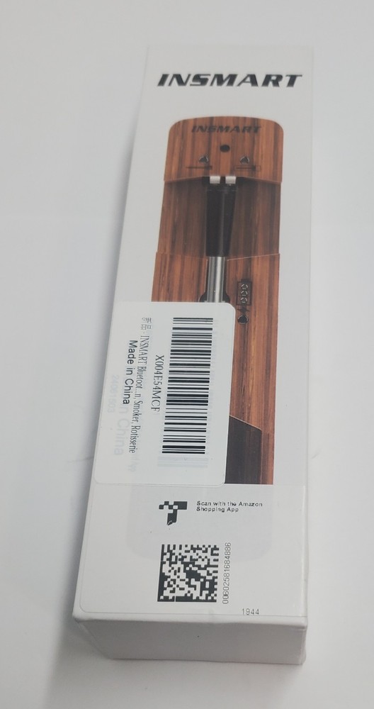 INSMART Wireless Smart Meat Thermometer,330FT Bluetooth Range,100% Waterproof,Pr