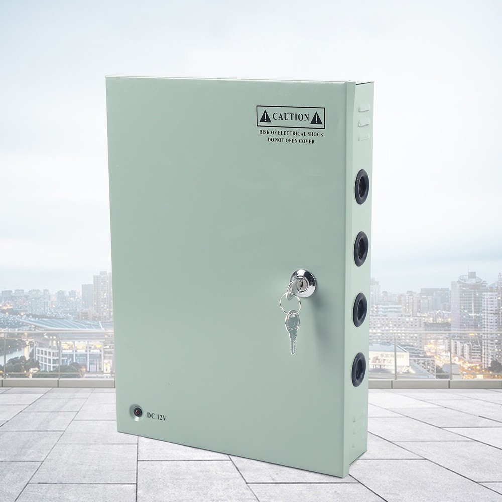 18Ch Channels Power Supply Distribution Box For CCTV Security Camera DC 12V 30A