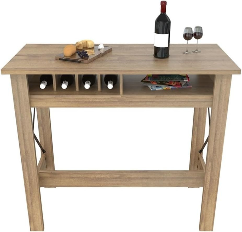 Amaretto Pub/Home Office Table - Stylish & Functional Work Space Solution
