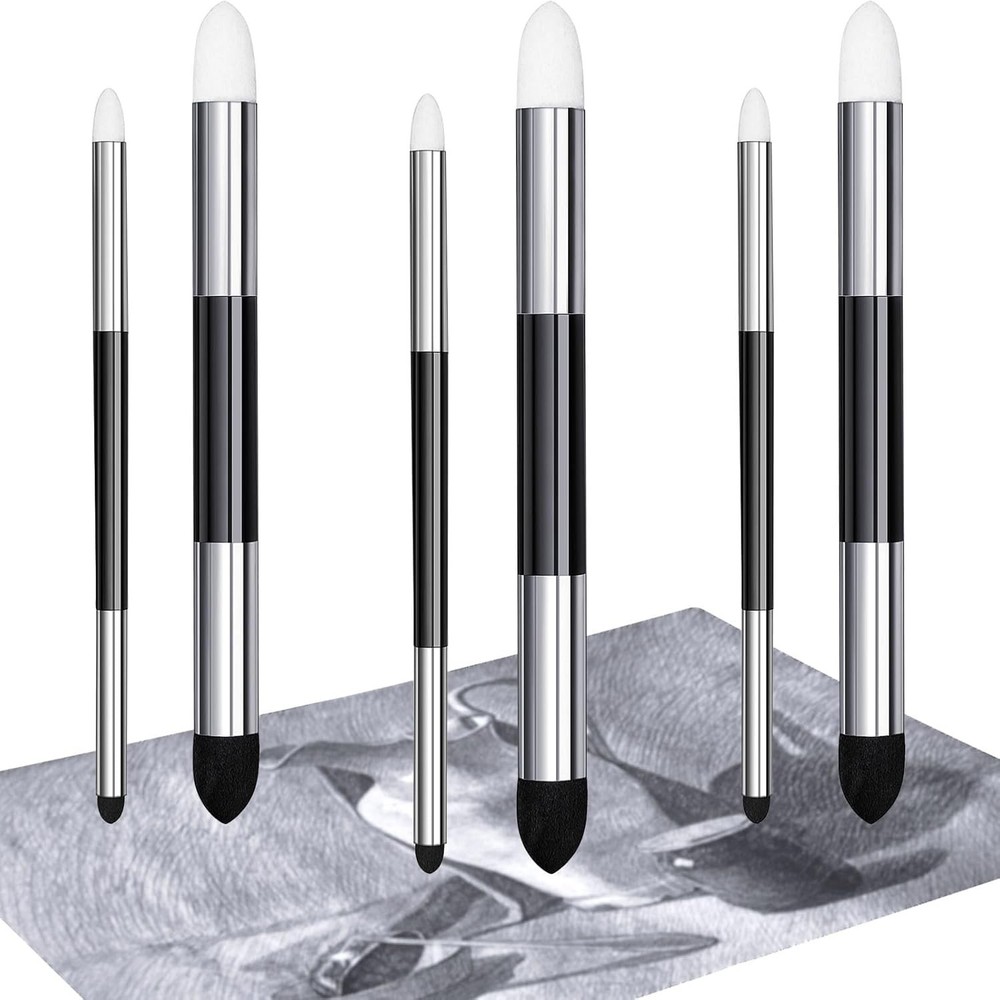 Blending Spon Pen Double Headed Rub and Buff Washable Sketch