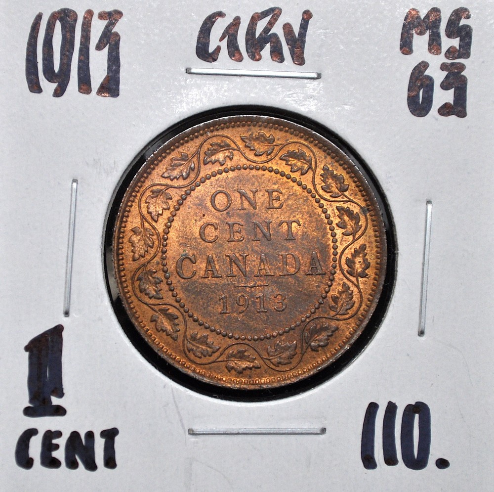 1913 Canada One Cent