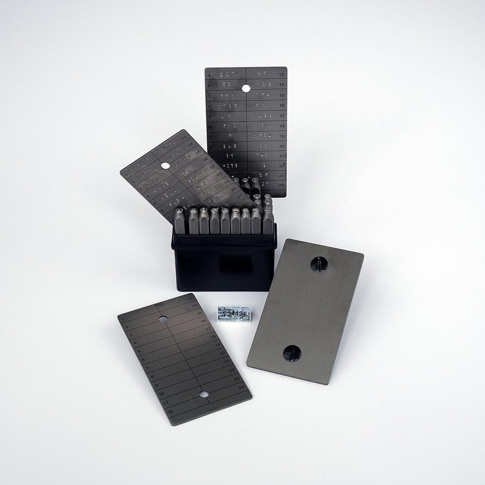 Comprehensive Seed Storage Solution: 2 Titanium Plates with Punch Set Included